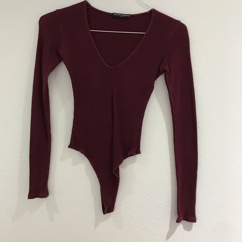 Brandy Waffle knit long sleeve